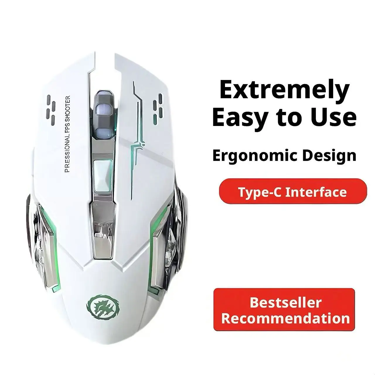 RGB Light Wireless Gaming Mous - Laptop Accessories Rgb review and price