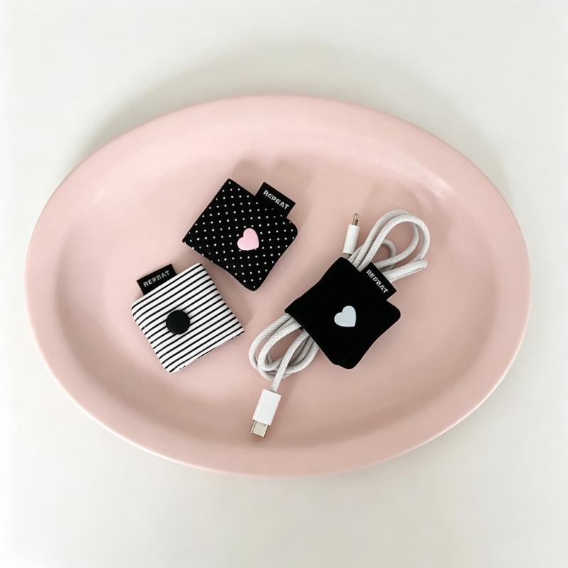 Fabric Data Cable Organizer St - Cable Management Bag review and price