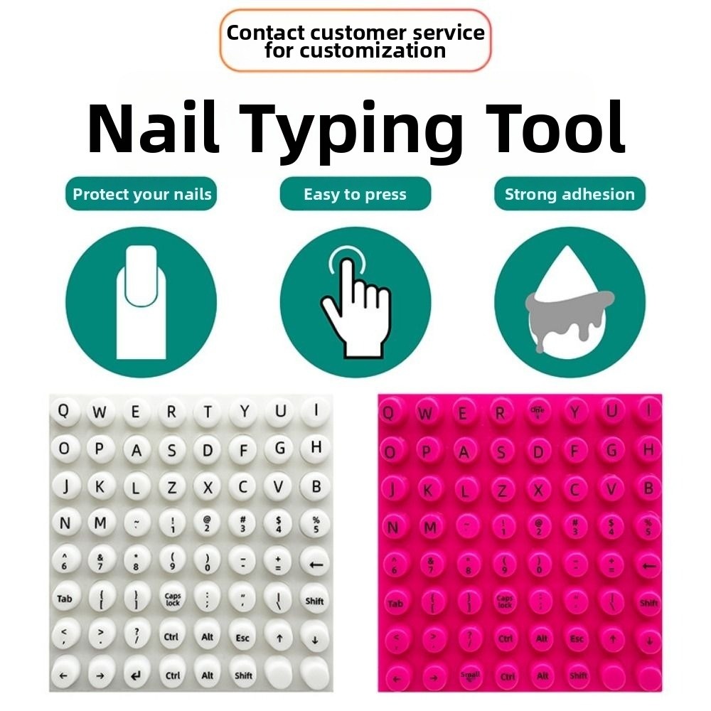 Ergonomic Design Nail Art Keyb - Keyboard Cover Silicone review and price