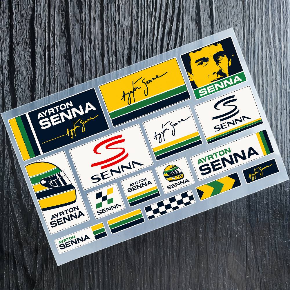 A-Ayrton S-Senna Stickers Auto - Laptop Accessories Ideas review and price