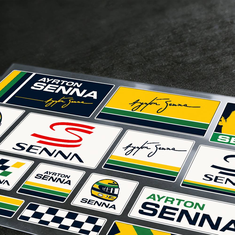A-Ayrton S-Senna Stickers Auto - Laptop Accessories Ideas review and price