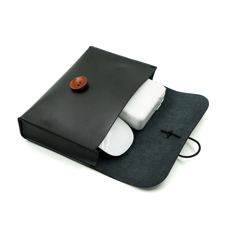 PU Leather Pouch Chargers Stor - Laptop Accessories Pouch review and price